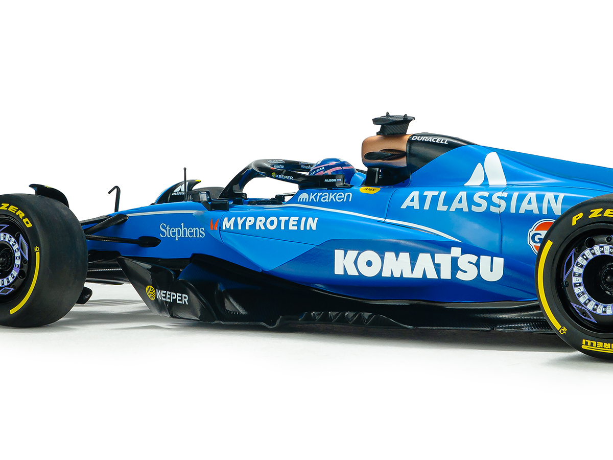 Fórmula 1 Williams FW47 Alexander Albon GP Austrália 2025 1:18