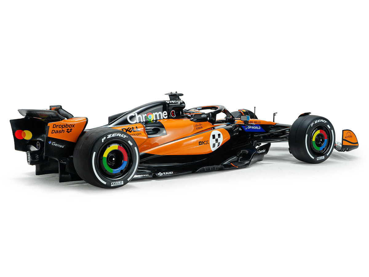 Fórmula 1 McLaren MCL39 Oscar Piastri GP Mônaco 2025 1:18 Solido