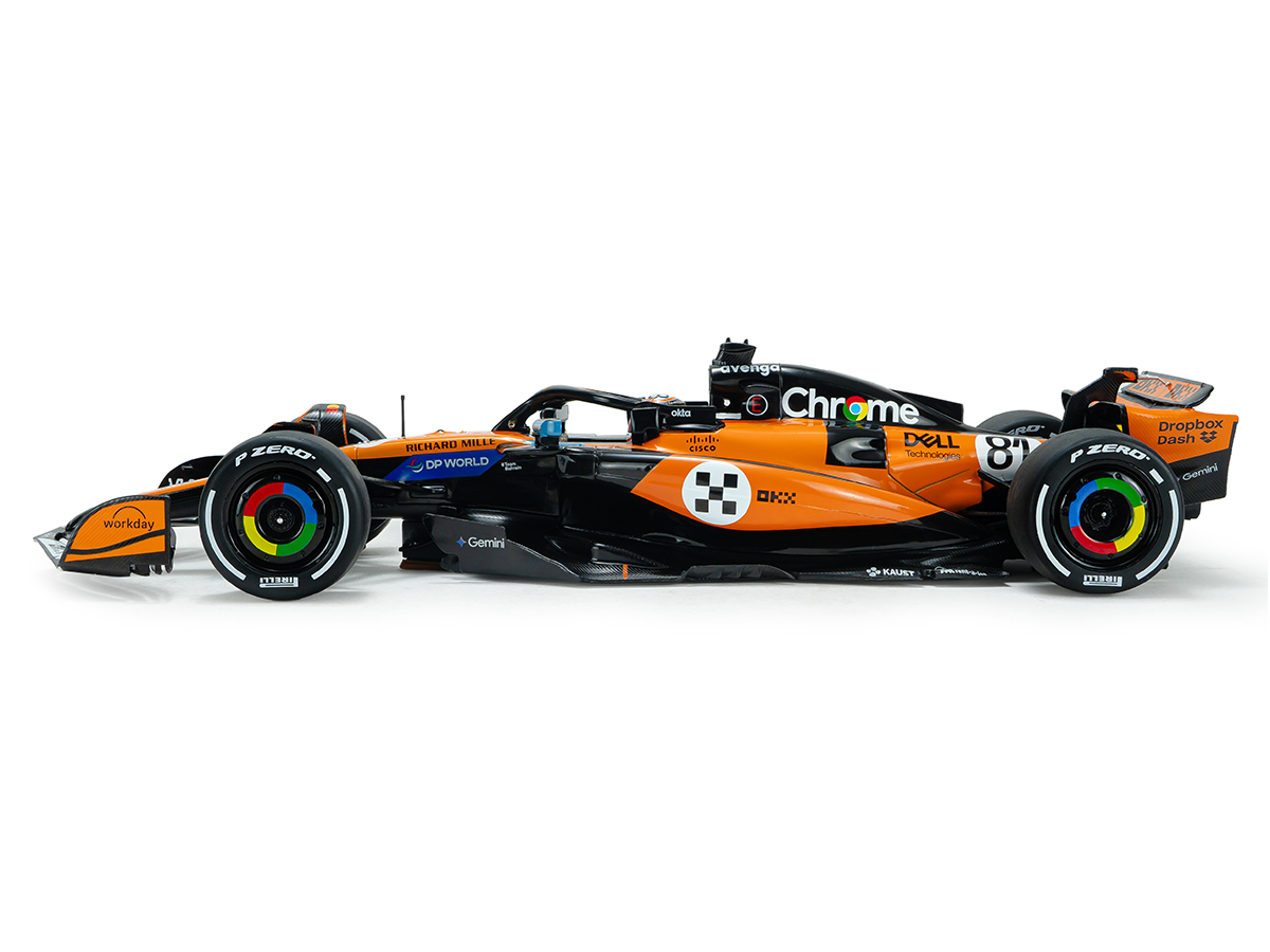 Fórmula 1 McLaren MCL39 Oscar Piastri GP Mônaco 2025 1:18 Solido