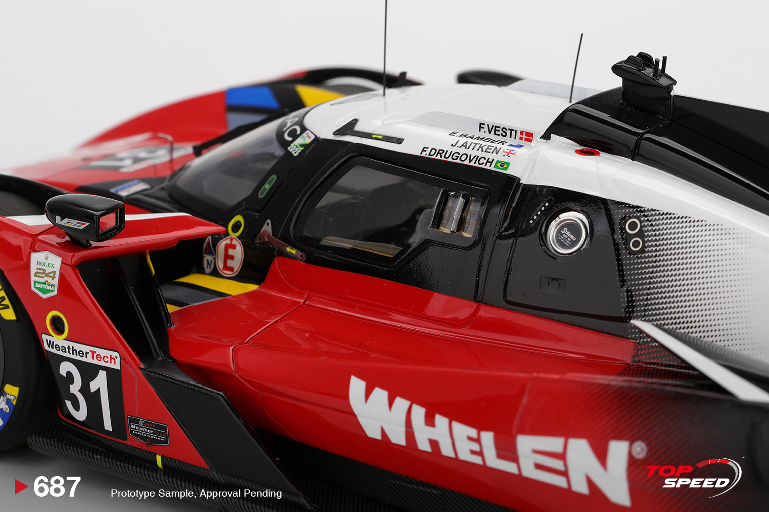 Cadillac V-Series.R CADILLAC WHELEN 2025 IMSA 24Hs Daytona 1:18