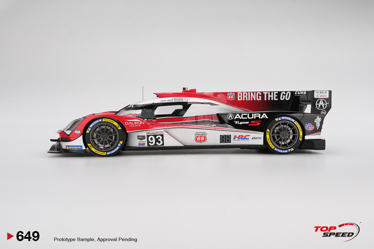 Acura ARX-06 Acura Meyer Shank Racing 2025 IMSA 12Hs Sebring 1:18