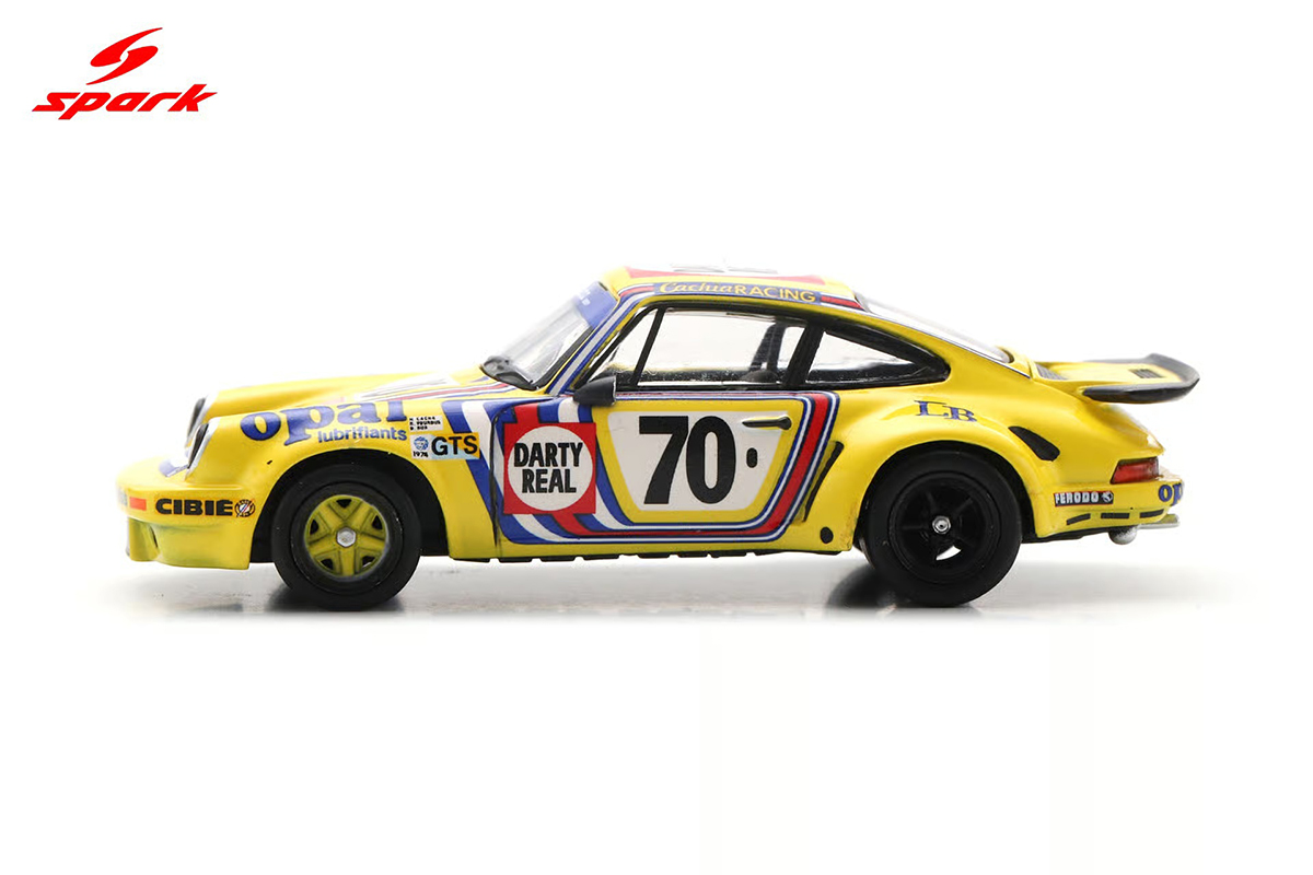 Porsche 911 Carrera RSR 3.0 No.70 24Hs Le Mans 1974 1:64 Spark