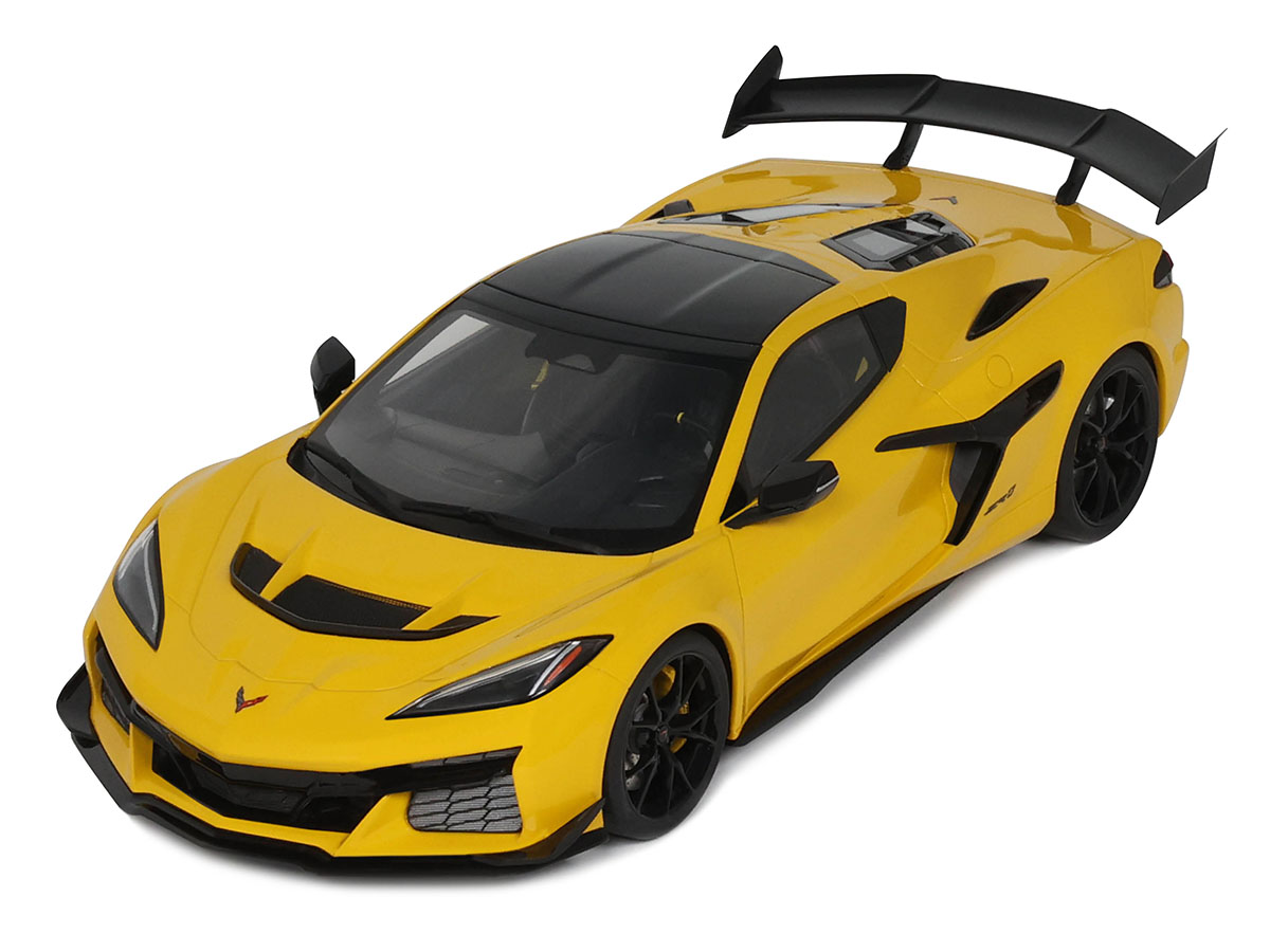 Chevrolet Corvette C8 ZR1 2025 1:18 GT Spirit Amarelo - 20 anos