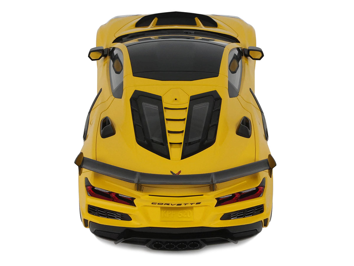 Chevrolet Corvette C8 ZR1 2025 1:18 GT Spirit Amarelo - 20 anos