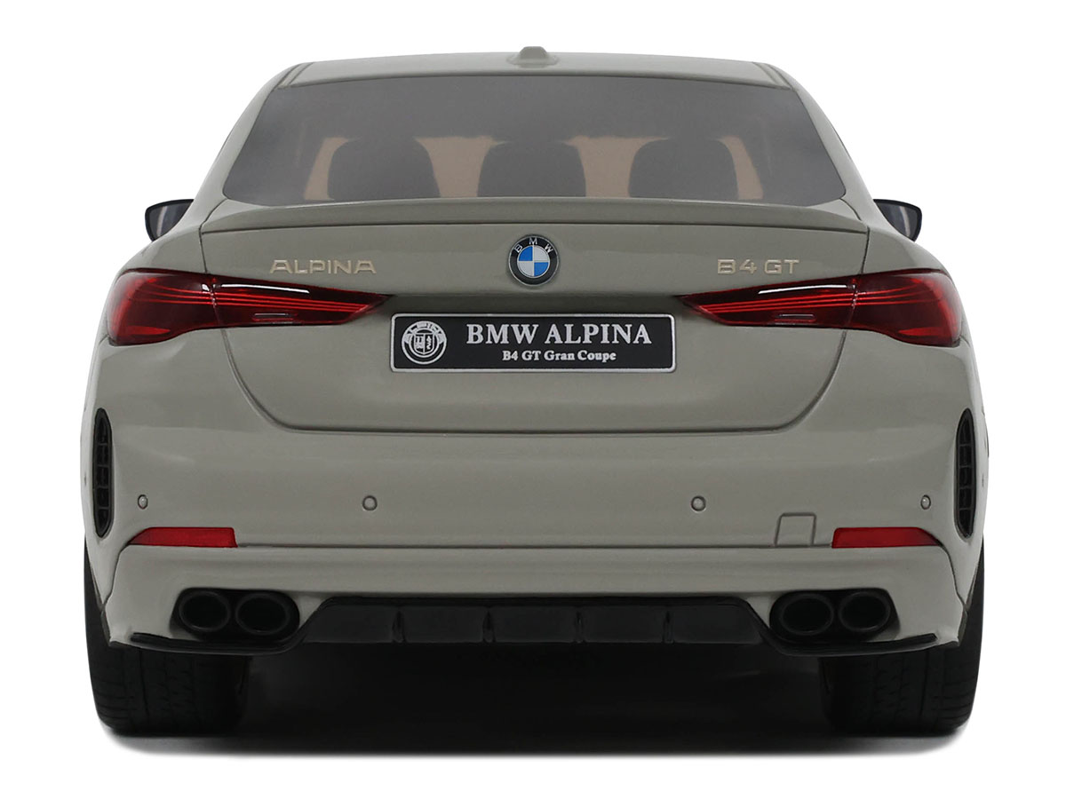 PRÉ-VENDA *** BMW Alpina B4 GT 2024 1:18 GT Spirit Cinza - 20 anos