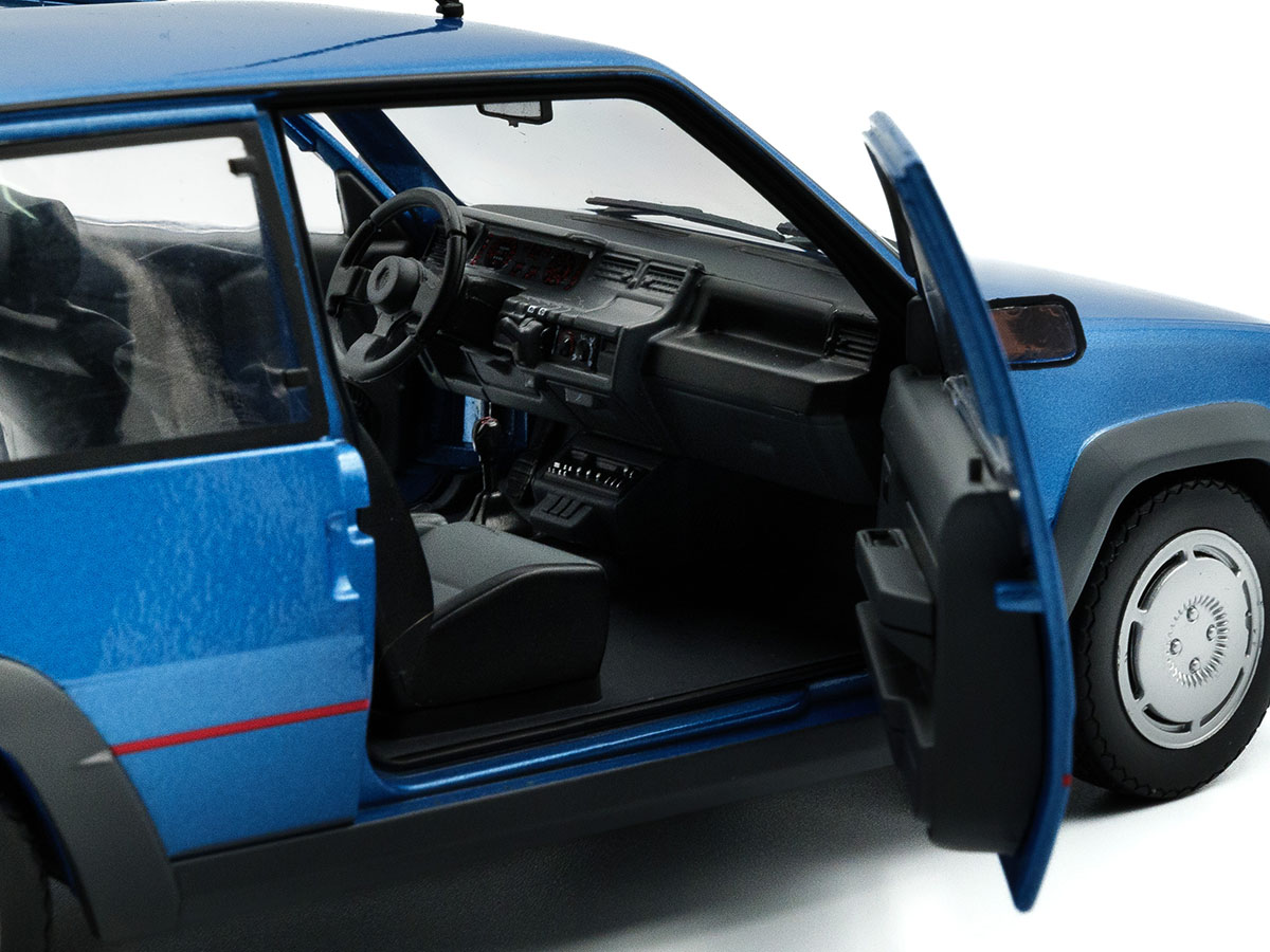 Renault 5 GT Turbo MK1 1985 1:18 Solido Azul - 20 anos! Loja on