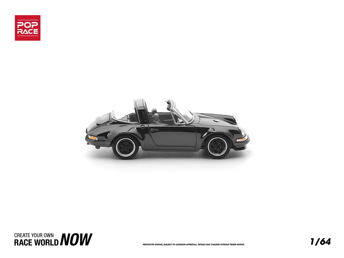 Singer Targa 1:64 POP RACE Dark Chrome Series - 20 anos! Loja on