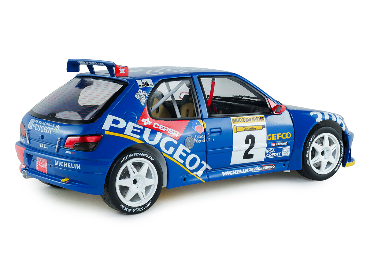 Peugeot 306 MAXI Rally de Avilès J.Ascona / J.Billmaier 1997 1:18