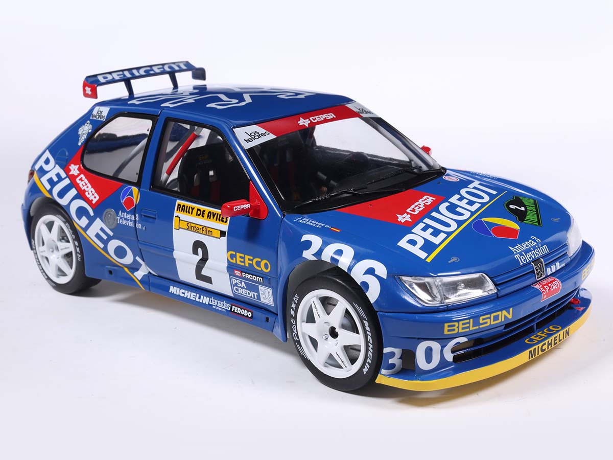 Peugeot 306 MAXI Rally de Avilès J.Ascona / J.Billmaier 1997 1:18