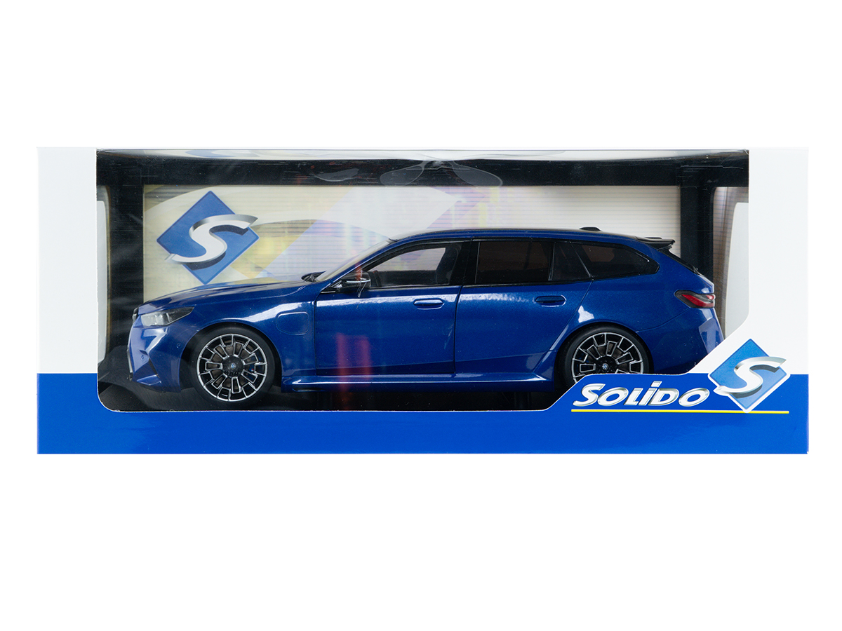 PRÉ-VENDA *** BMW M5 Touring 2024 1:18 Solido Azul - 20 anos! Loja