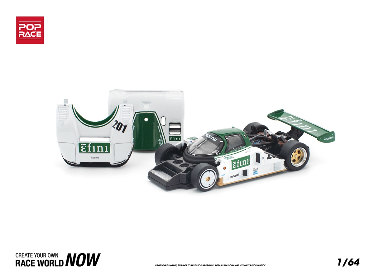 Mazda 787B JSPC 1991 1:64 POP RACE - 20 anos! Loja on-line de