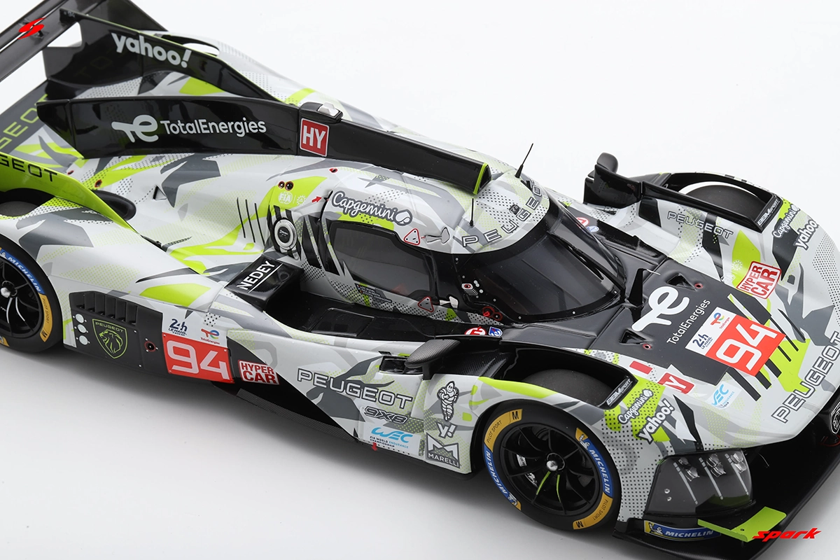 Peugeot 9X8 No.94 PEUGEOT TOTALENERGIES 24Hs Le Mans 2024 1:18