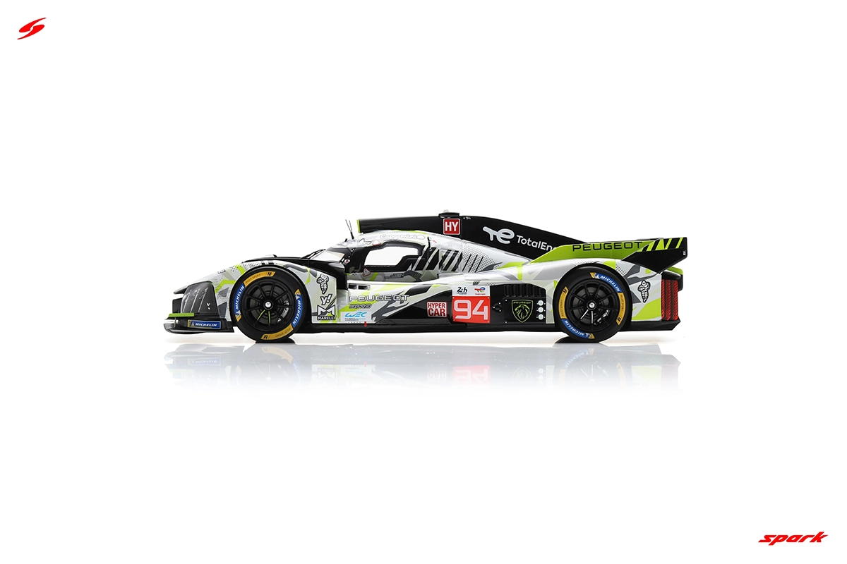 Peugeot 9X8 No.94 PEUGEOT TOTALENERGIES 24Hs Le Mans 2024 1:18
