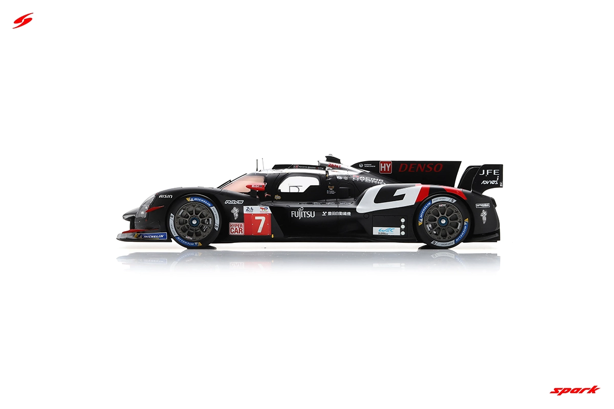 Toyota GR010 Hybrid No.7 Toyota Gazoo Racing 2nd 24Hs Le Mans 2024