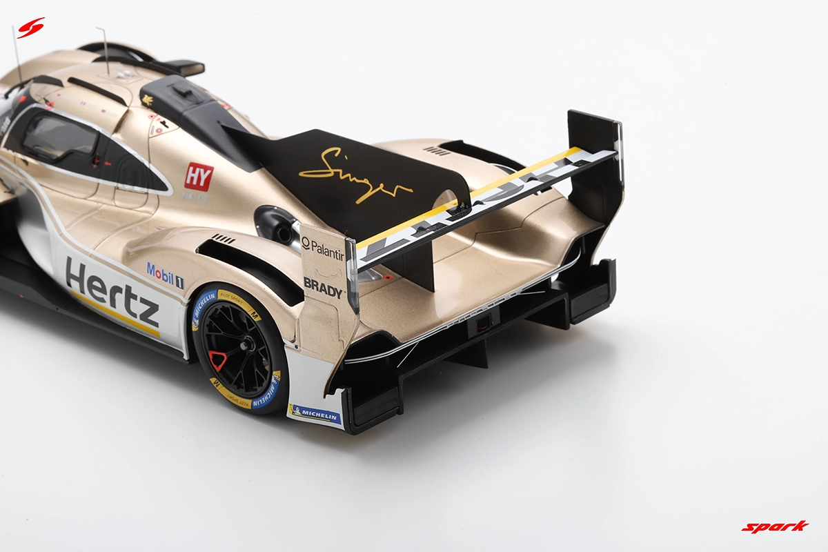 Porsche 963 No.12 HERTZ TEAM JOTA 8th 24Hs Le Mans 2024 1:18 Spark