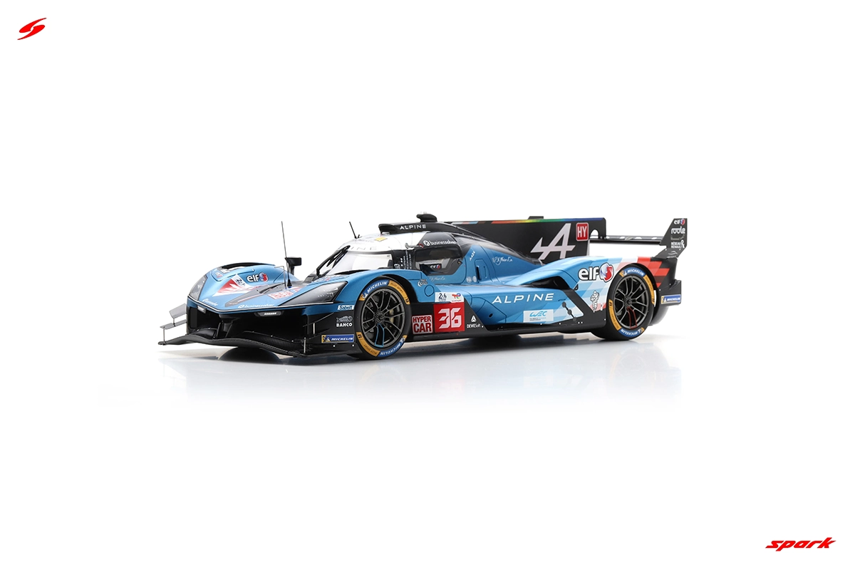 Alpine A424 No.36 ALPINE ENDURANCE TEAM 24Hs Le Mans 2024 1:18