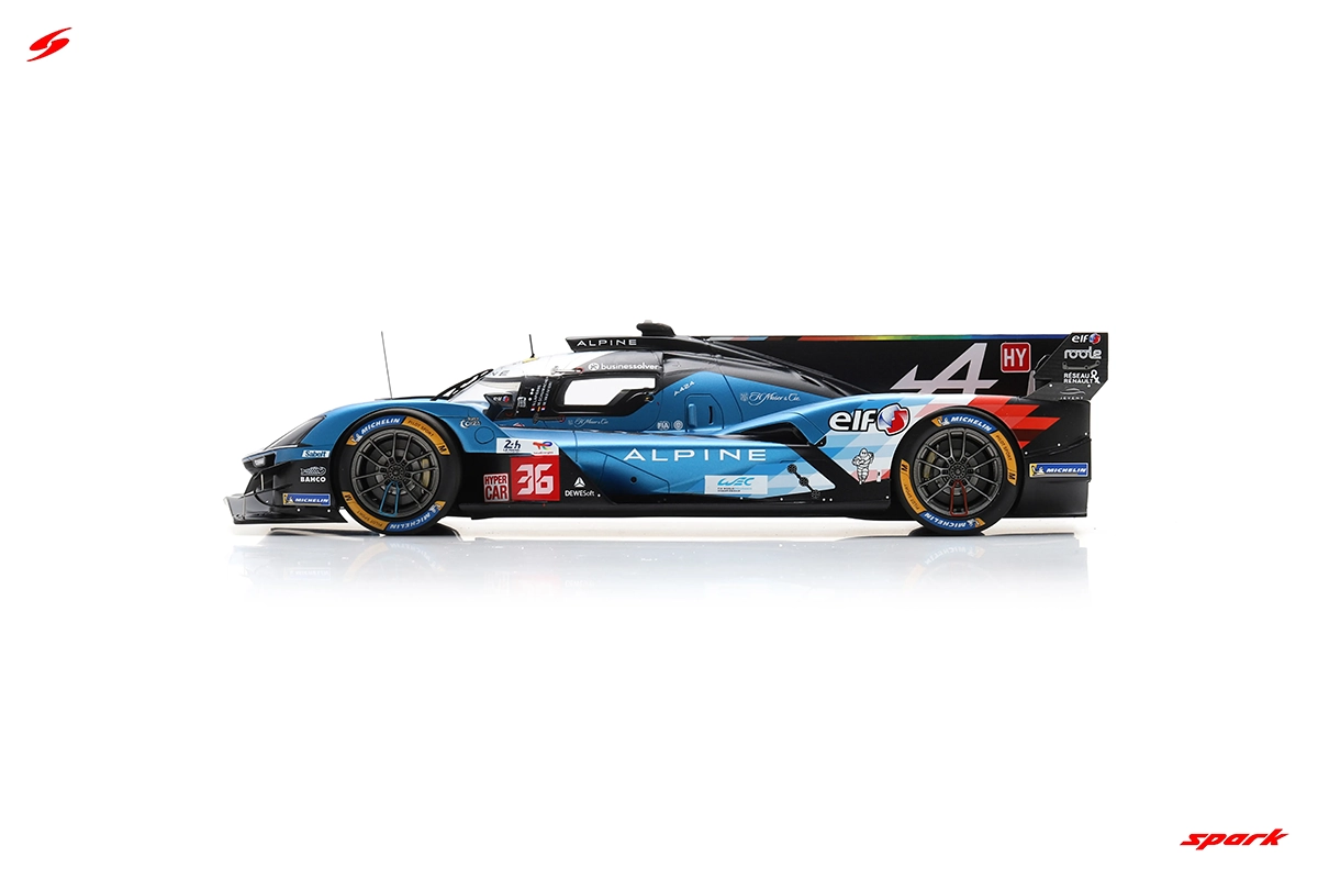 Alpine A424 No.36 ALPINE ENDURANCE TEAM 24Hs Le Mans 2024 1:18