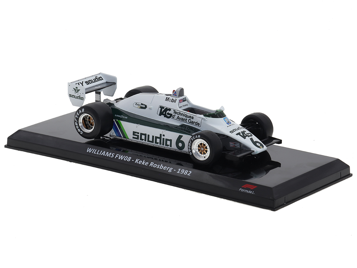 Fórmula 1 Williams FW08 Keke Rosberg World Champion 1982 1:24 PCT