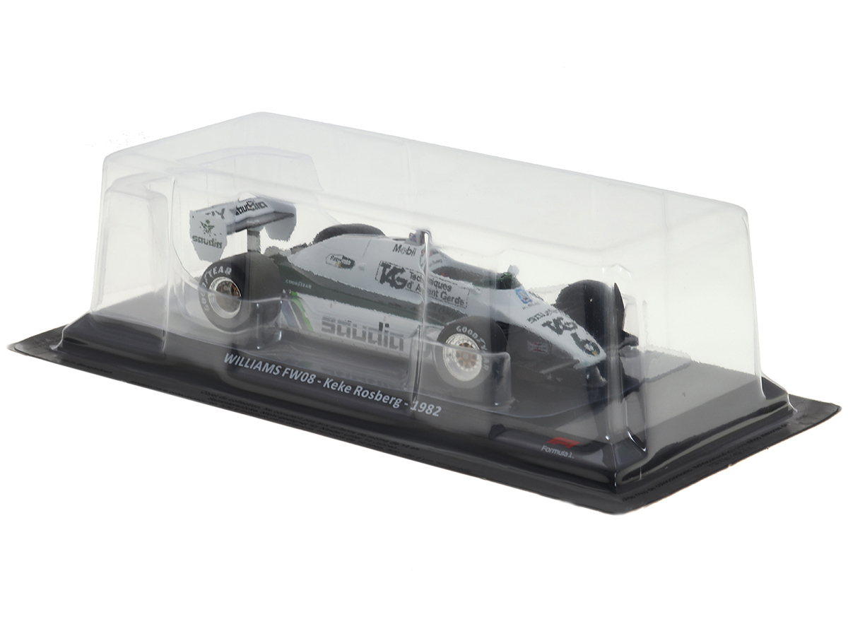 Fórmula 1 Williams FW08 Keke Rosberg World Champion 1982 1:24 PCT