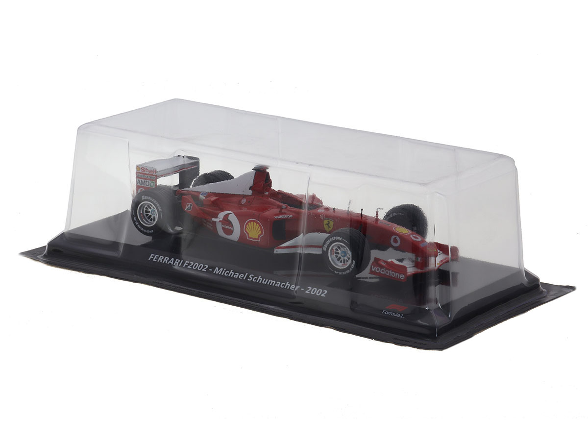 Ferrari F2002 1/18 M.シューマッハ　ワールドチャンピオン Fórmula 1 Ferrari F2002 M. Schumacher World Champion 2002 1:24 PCT