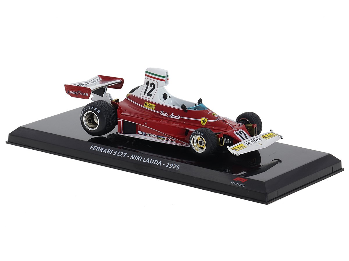 Fórmula 1 Ferrari 312T Niki Lauda World Champion 1975 1:24 PCT