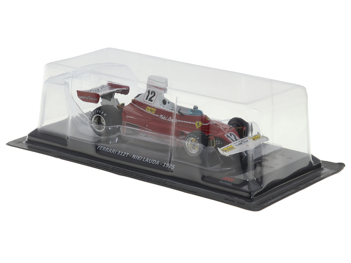 Fórmula 1 Ferrari 312T Niki Lauda World Champion 1975 1:24 PCT