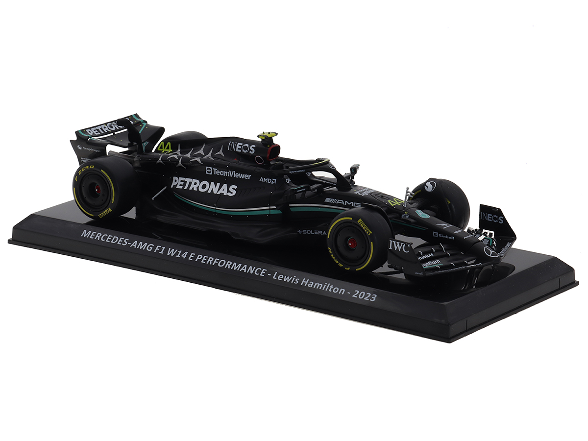 F1ミニカー メルセデス　ハミルトン　2023年 Auto F1 1:24 Mercedes W14 2023 Hamilton #44 Água | Parcelamento ミニカー