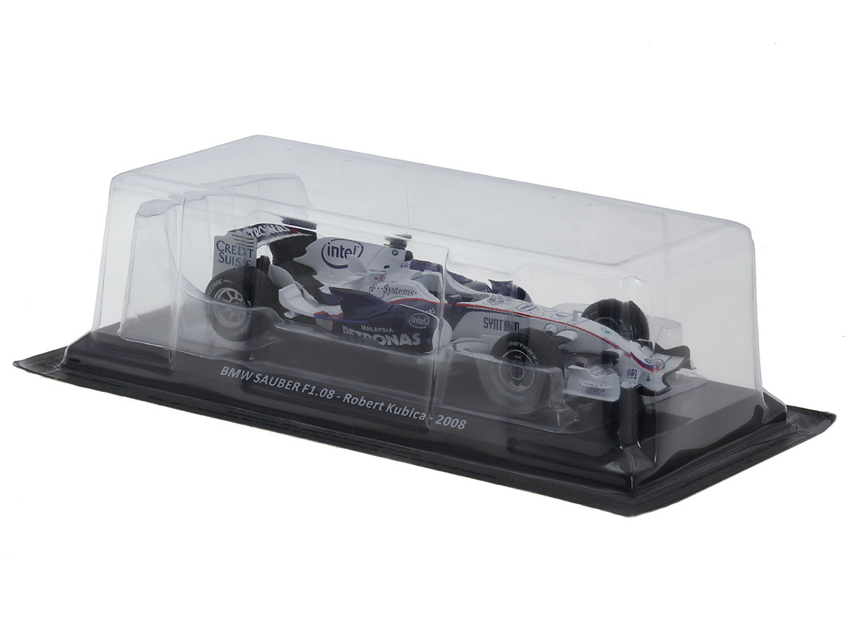 Fórmula 1 BMW Sauber F1.08 Robert Kubica 2008 1:24 PCT - 20 anos