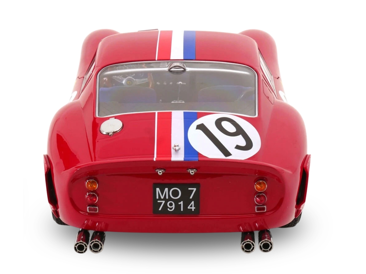 Ferrari 250 GTO 2nd 24Hs Le Mans 1962 1:12 KK-Scale - 20 anos