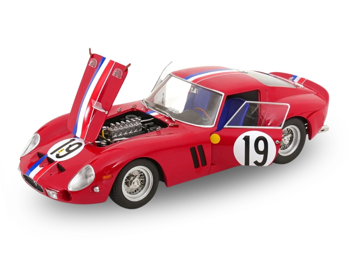 Ferrari 250 GTO 2nd 24Hs Le Mans 1962 1:12 KK-Scale - 20 anos
