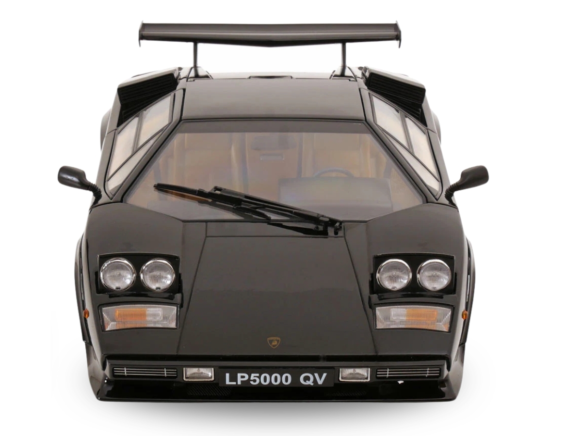 Lamborghini Countach LP 5000S QV 1985 1:12 KK-Scale Preto - 20