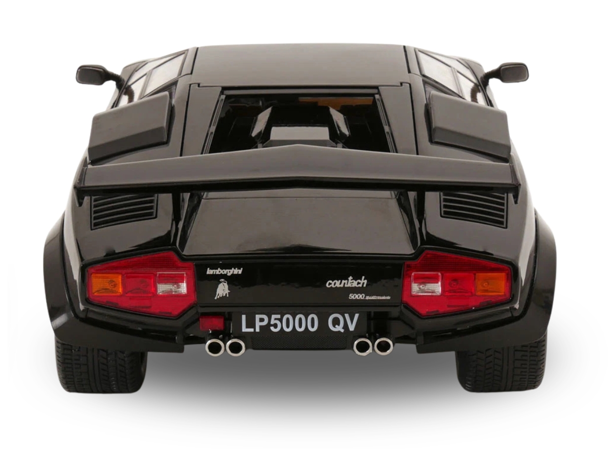 Lamborghini Countach LP 5000S QV 1985 1:12 KK-Scale Preto - 20