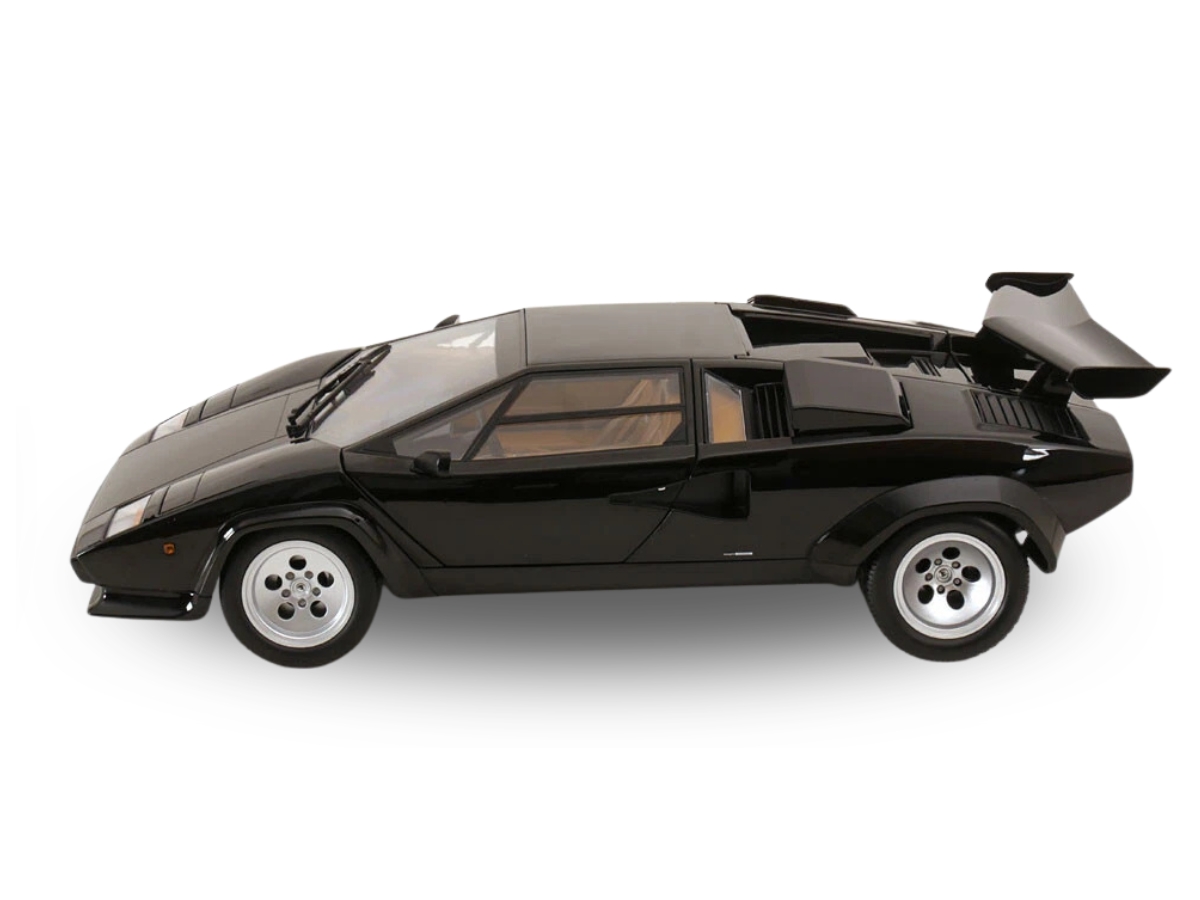Lamborghini Countach LP 5000S QV 1985 1:12 KK-Scale Preto - 20