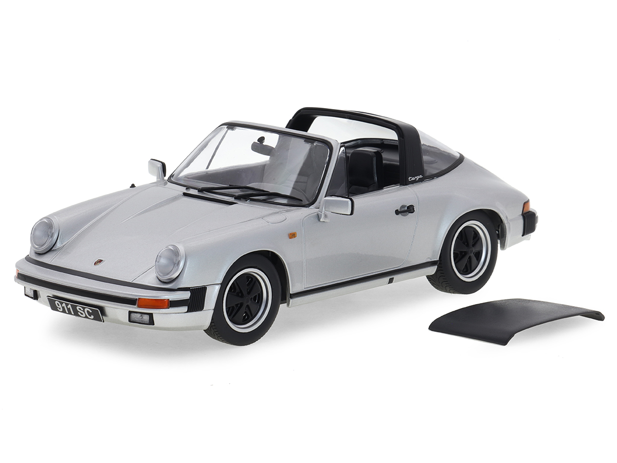 Porsche 911 SC Targa 1983 1:18 KK-Scale Prata - 20 anos! Loja on