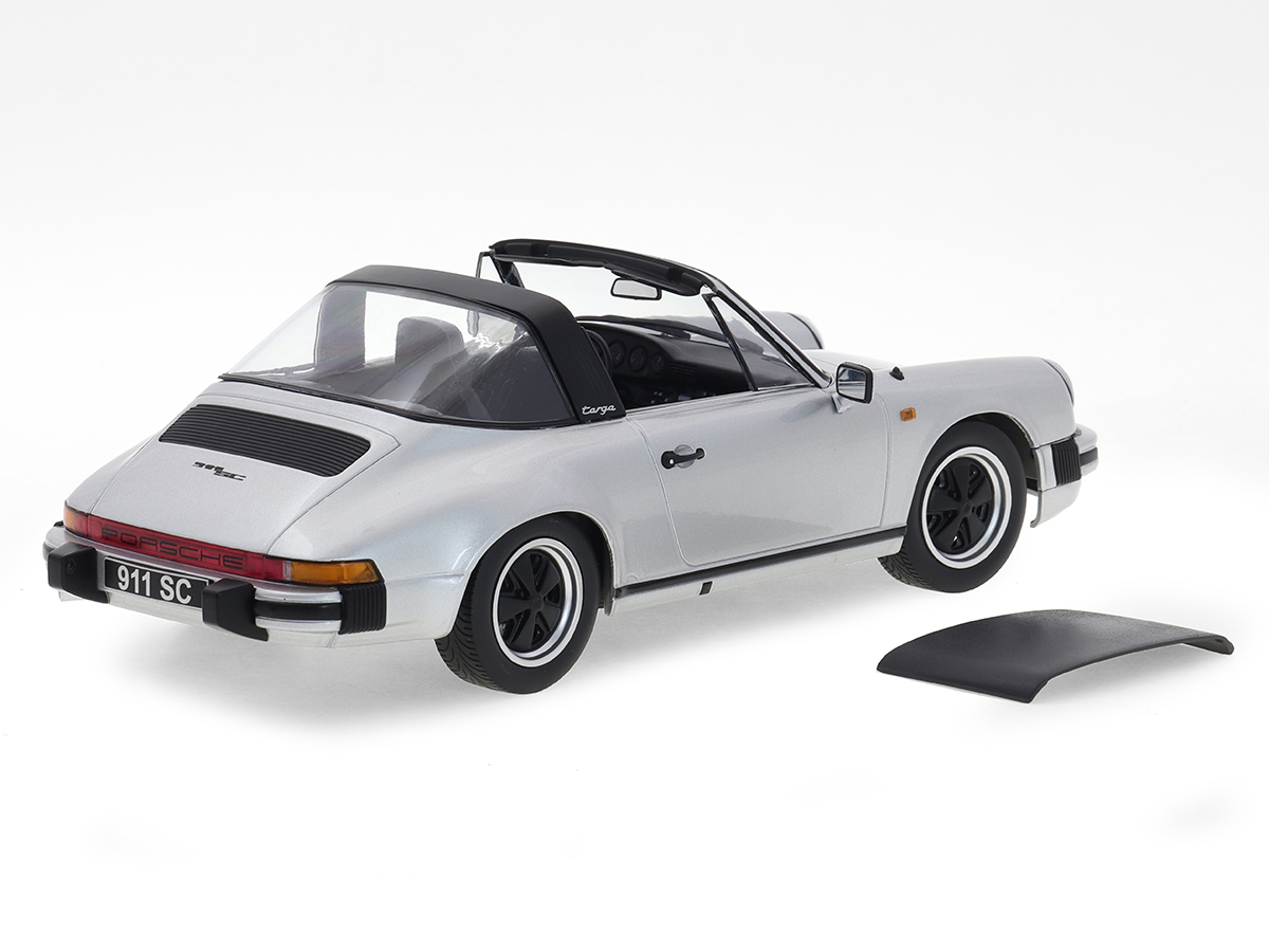Porsche 911 SC Targa 1983 1:18 KK-Scale Prata - 20 anos! Loja on