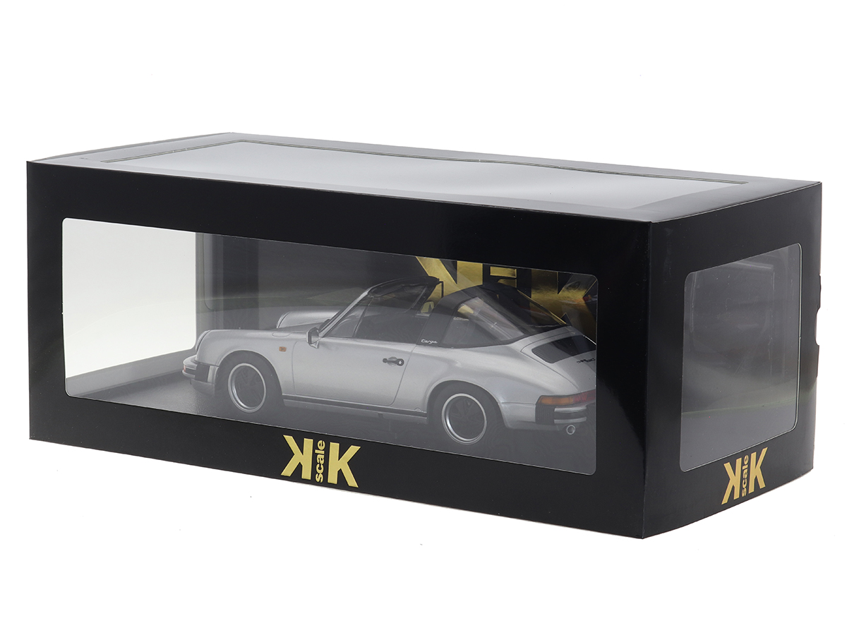 Porsche 911 SC Targa 1983 1:18 KK-Scale Prata - 20 anos! Loja on