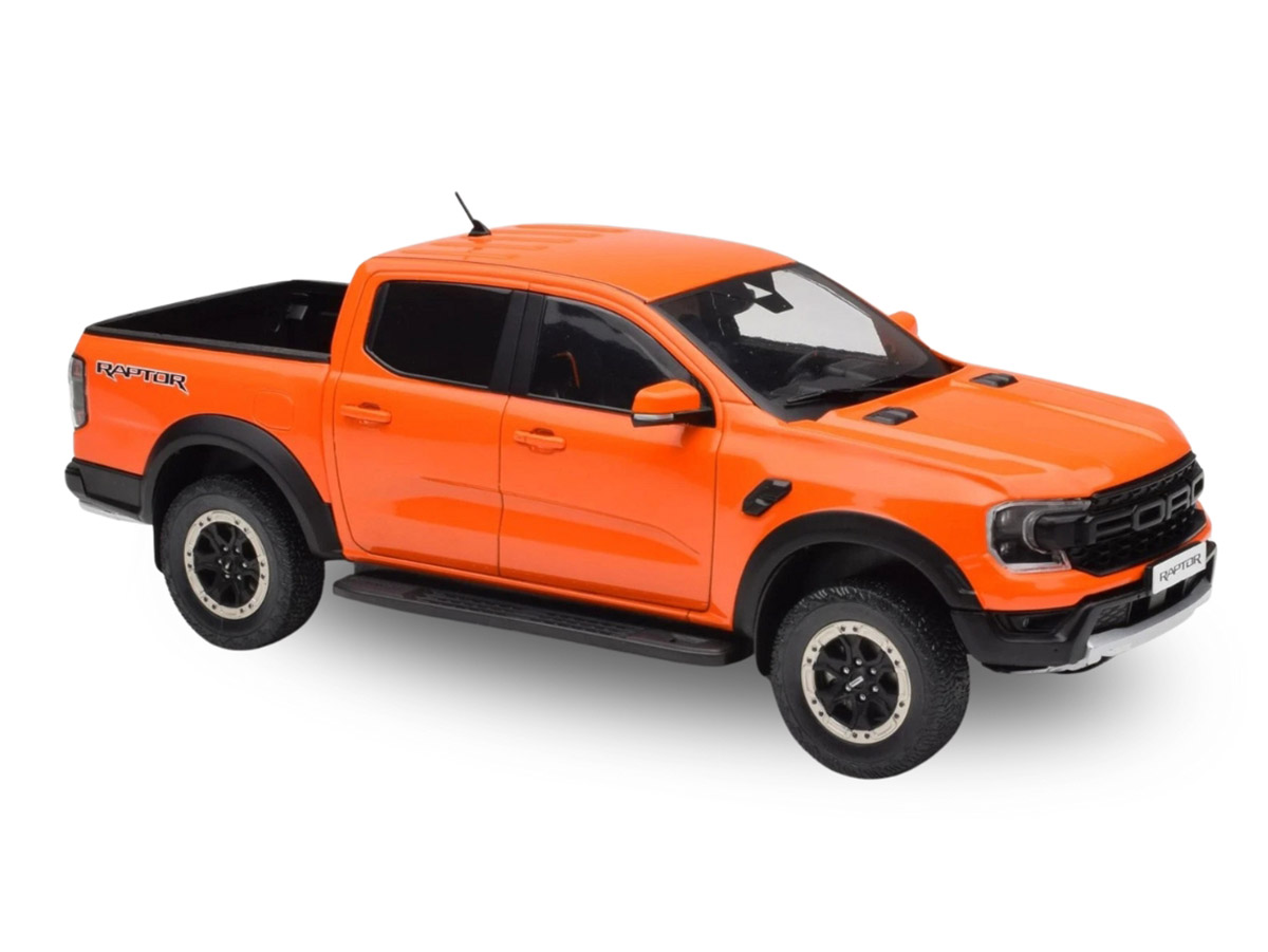 Ford Ranger Raptor 2023 1:18 MCG Laranja - 20 anos! Loja on-line de ...