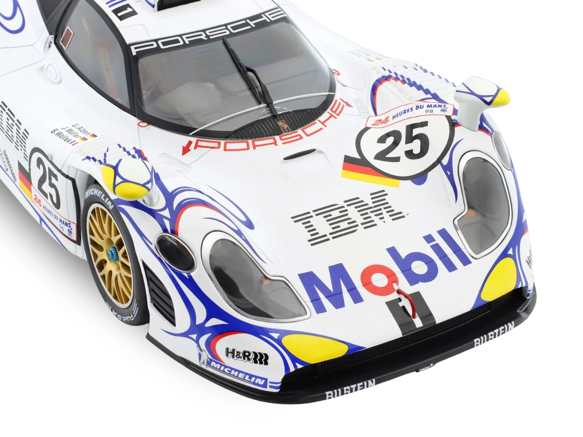 Porsche 911 GT1 2nd 24Hs Le Mans 1998 1:12 Werk83 - 19 anos! Loja