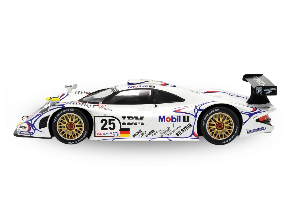Porsche 911 GT1 2nd 24Hs Le Mans 1998 1:12 Werk83 - 19 anos! Loja