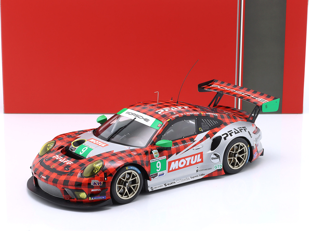 Porsche 911 GT3 R Winner GTD Sebring 2021 1:18 Ixo Models - 20