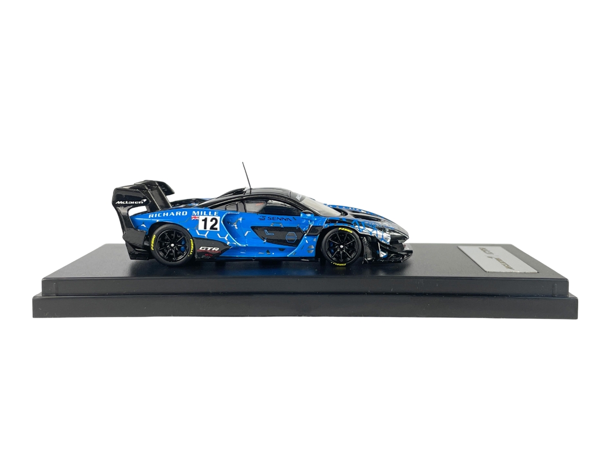 McLaren Senna GTR 1:64 LCD Models Azul - 20 anos! Loja on-line de