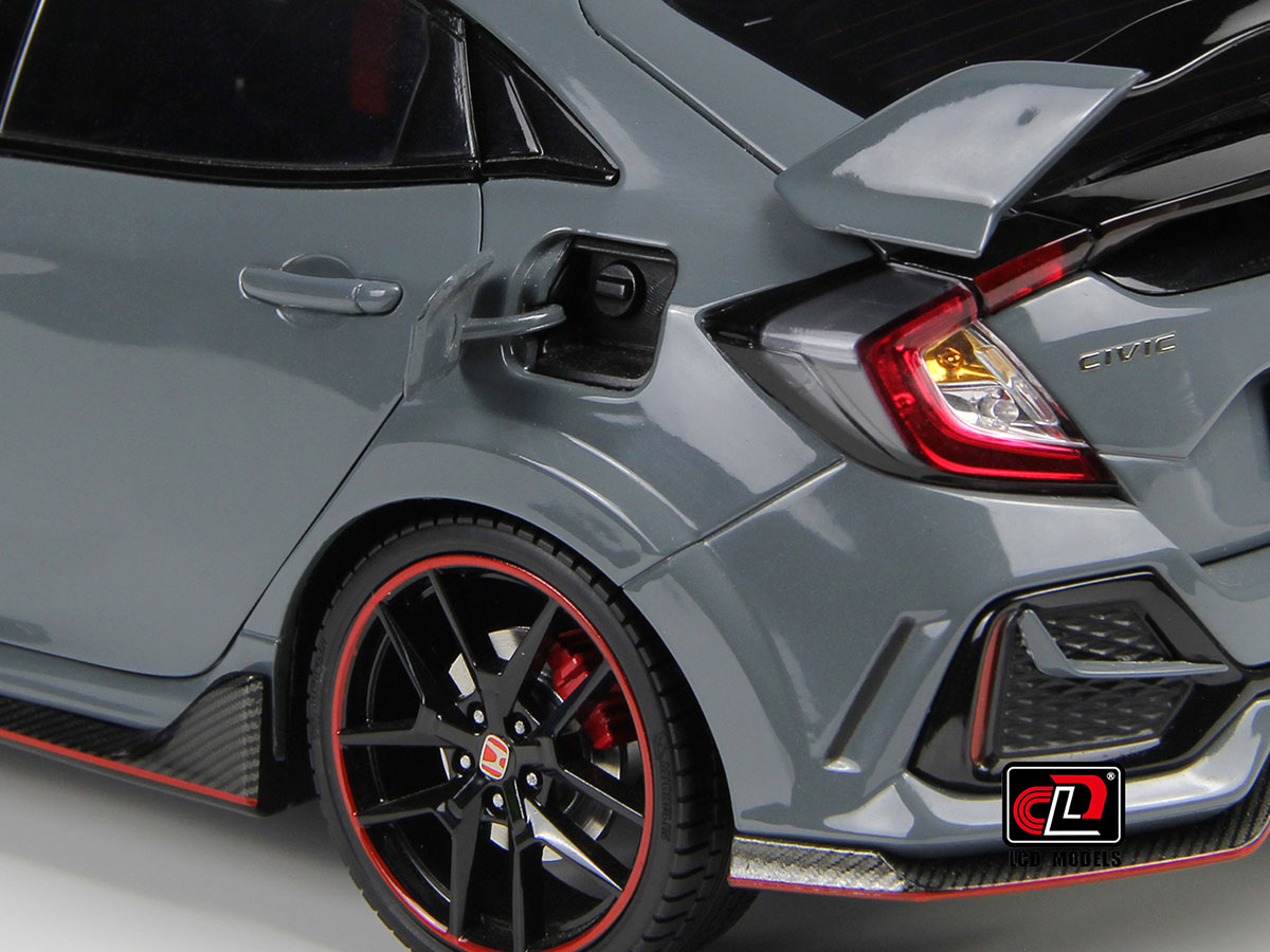 Honda Civic Type R FK8 2020 1:18 LCD Models Cinza - 20 anos! Loja