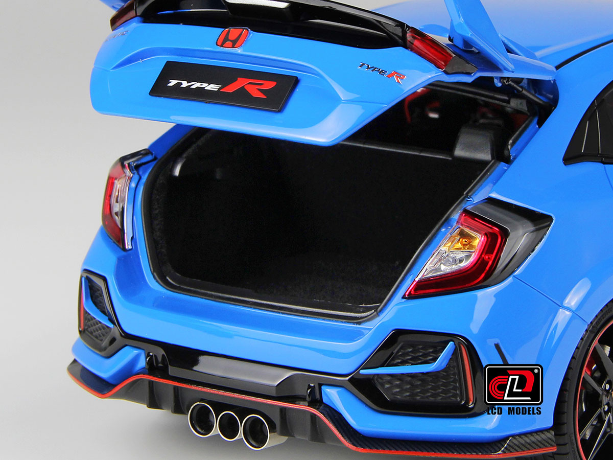 Honda Civic Type R FK8 2020 1:18 LCD Models Azul - 20 anos! Loja Honda Civic Type R FK8 2020 1:18 LCD Models Azul - 20 anos! Loja