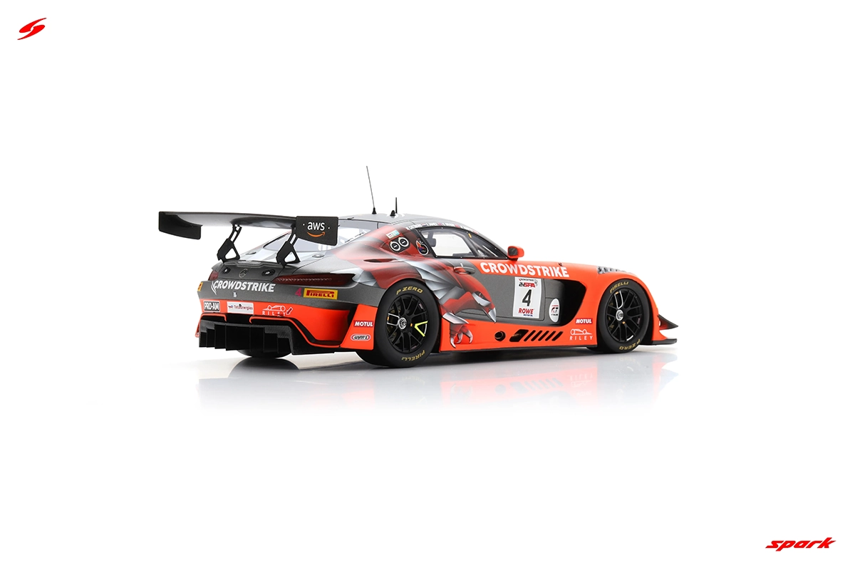 Mercedes AMG GT3 EVO Winner PRO-AM class 24Hs Spa 2024 1:18 Spark