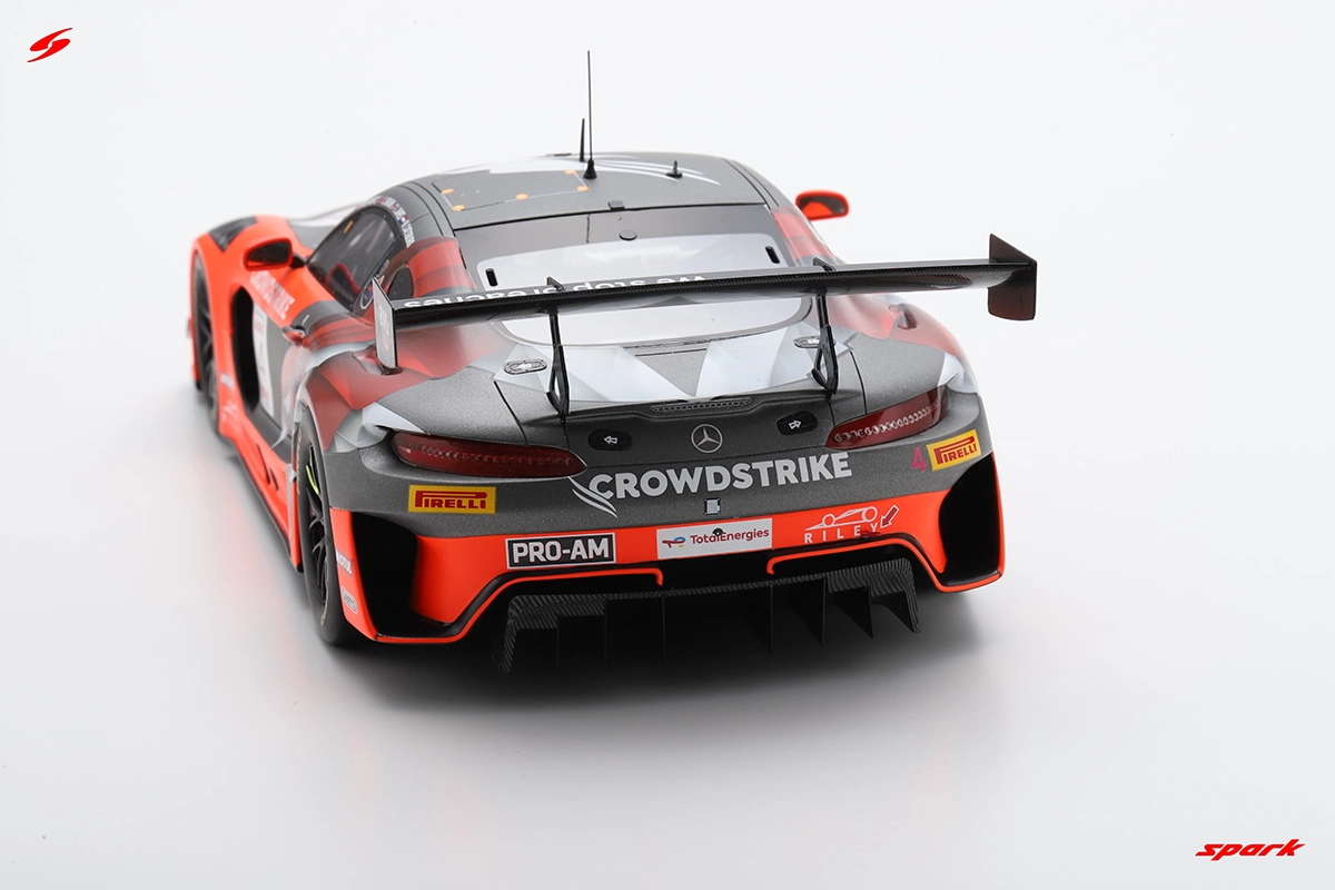 Mercedes AMG GT3 EVO Winner PRO-AM class 24Hs Spa 2024 1:18 Spark