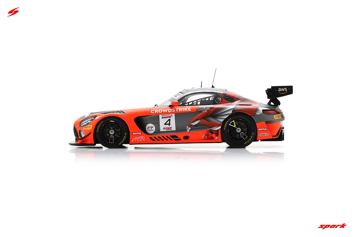 Mercedes AMG GT3 EVO Winner PRO-AM class 24Hs Spa 2024 1:18 Spark