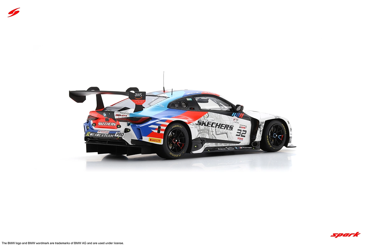 BMW M4 GT3 No.32 Team WRT 3rd 24Hs Spa 2024 1:18 Spark - 20 anos
