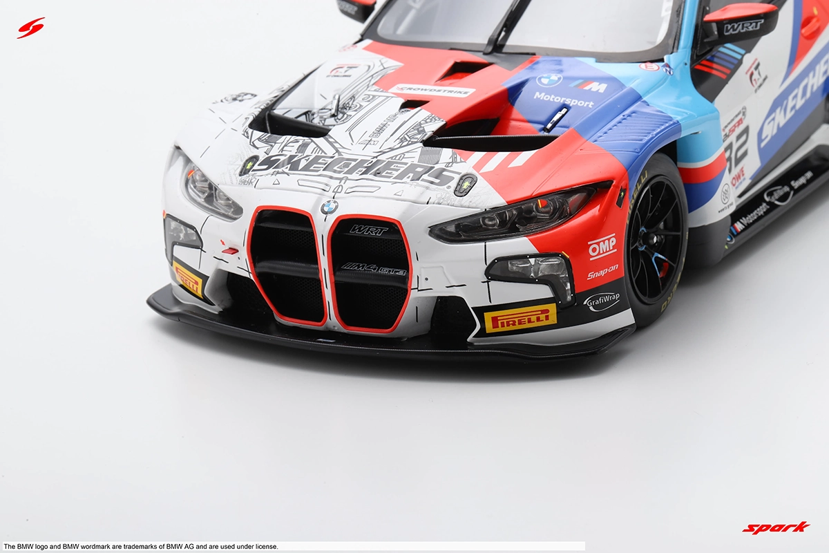BMW M4 GT3 No.32 Team WRT 3rd 24Hs Spa 2024 1:18 Spark - 20 anos