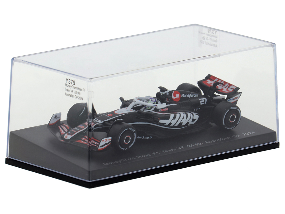 Fórmula 1 MoneyGram Haas F1 Team VF24 Nico Hulkenberg 2024 1:64