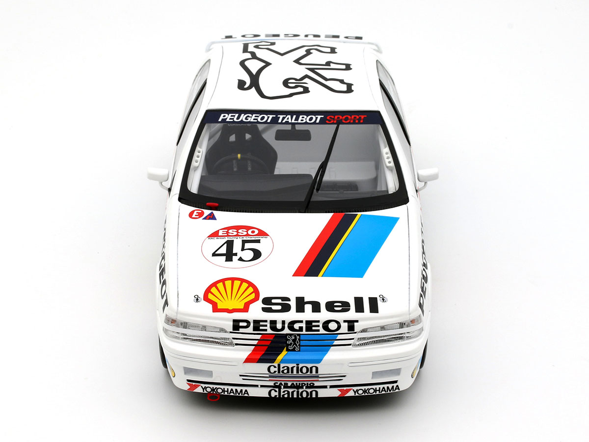 Peugeot 405 MI16 BTCC R. Gravett 1992 1:18 OttOmobile - 20 anos